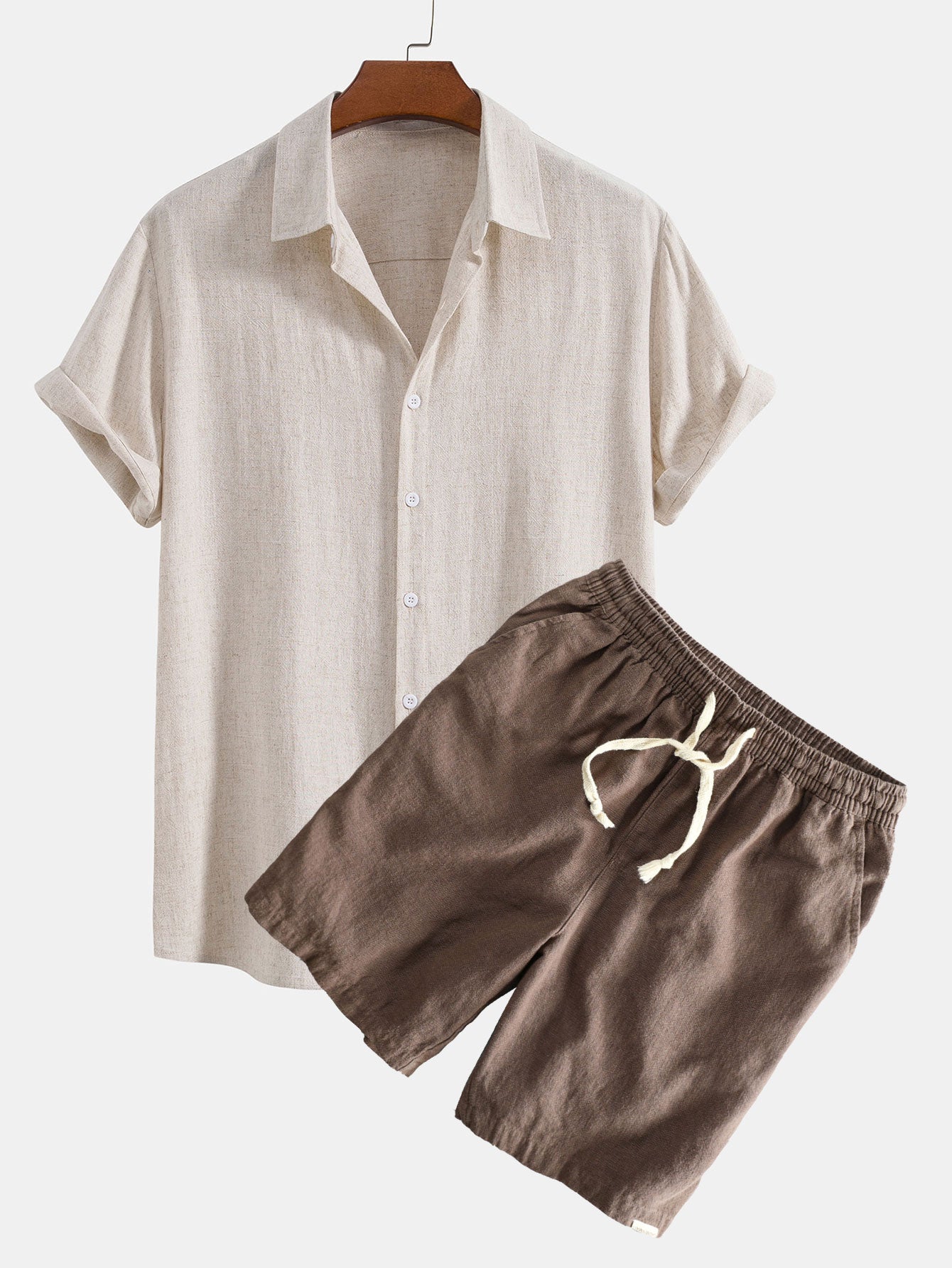 beige & coffee / 2XL