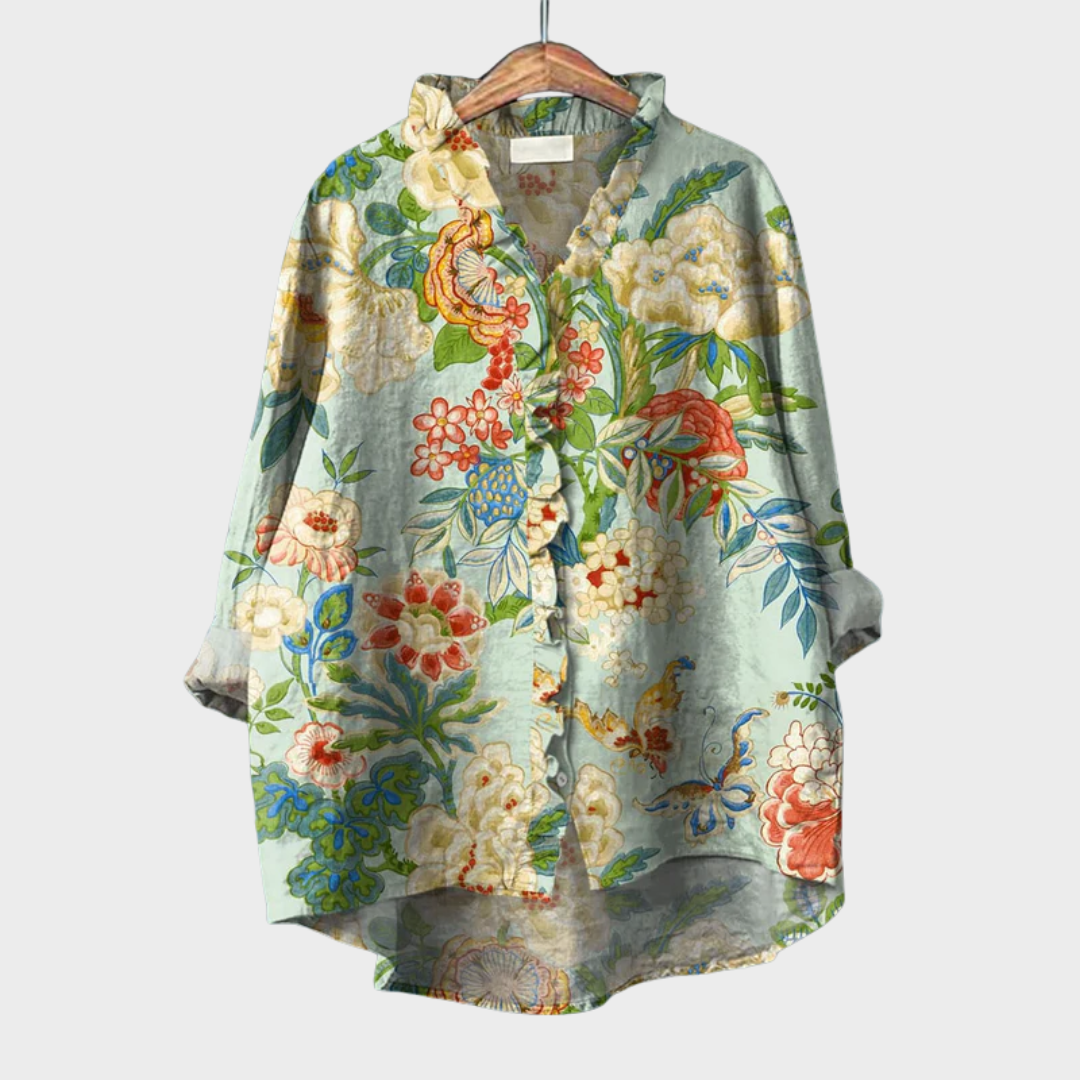 Floral green / 3XL