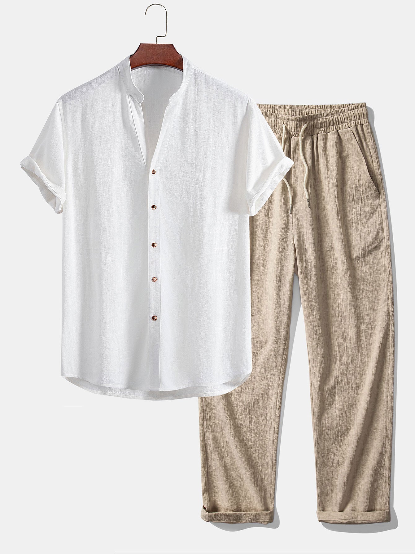 white & light brown / 2XL
