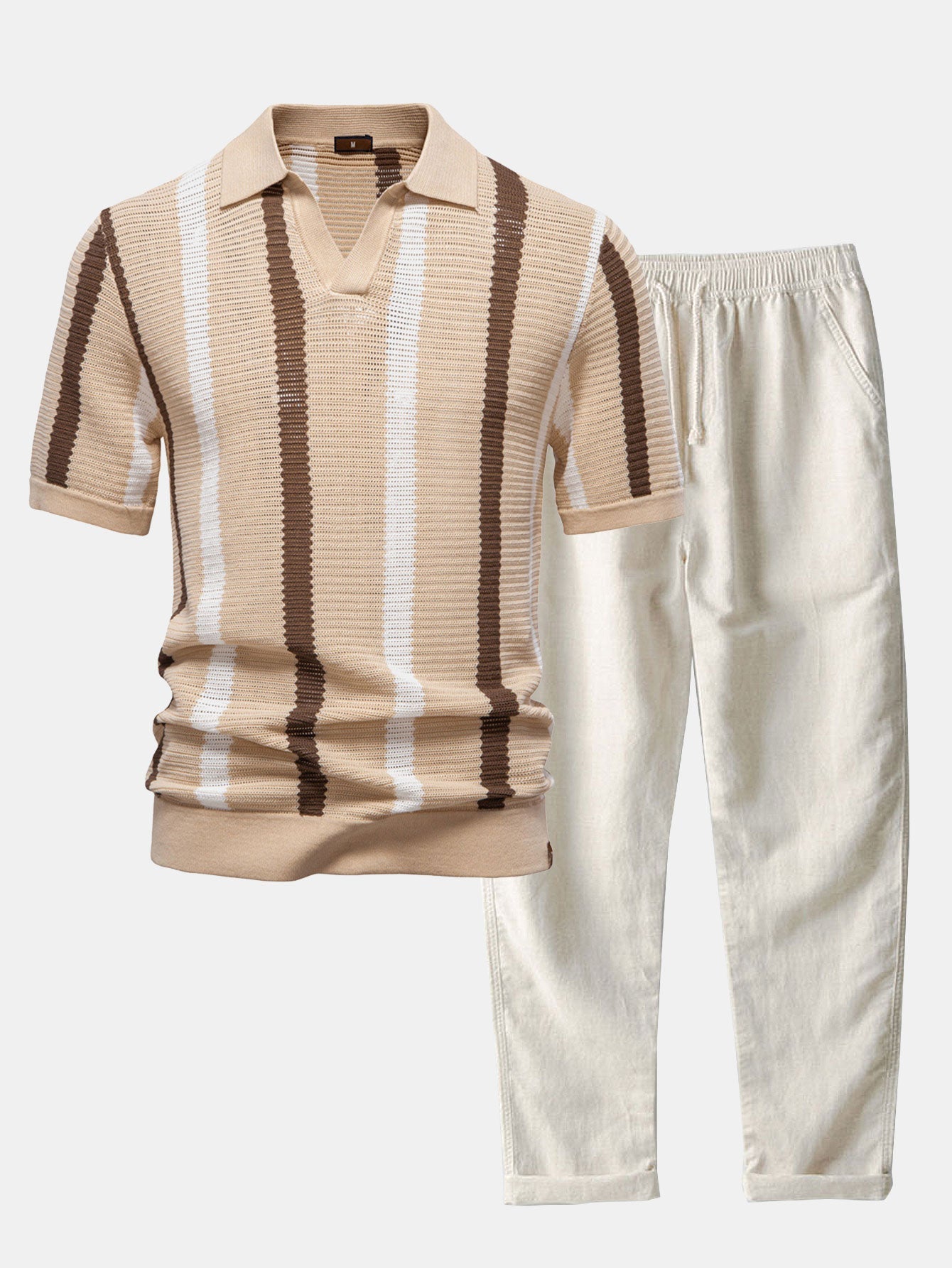 light brown & beige / 2XL