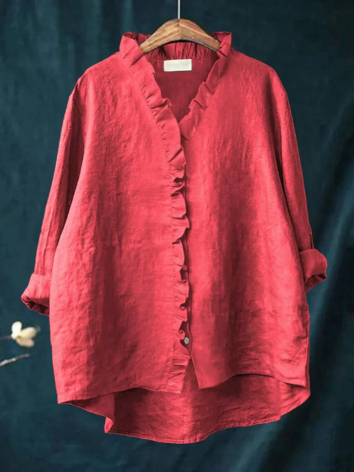 Lily | Ruffle Blouse