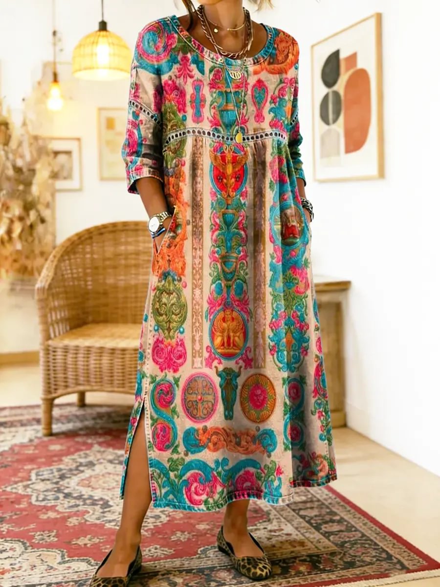 Celeste | Printed Dress