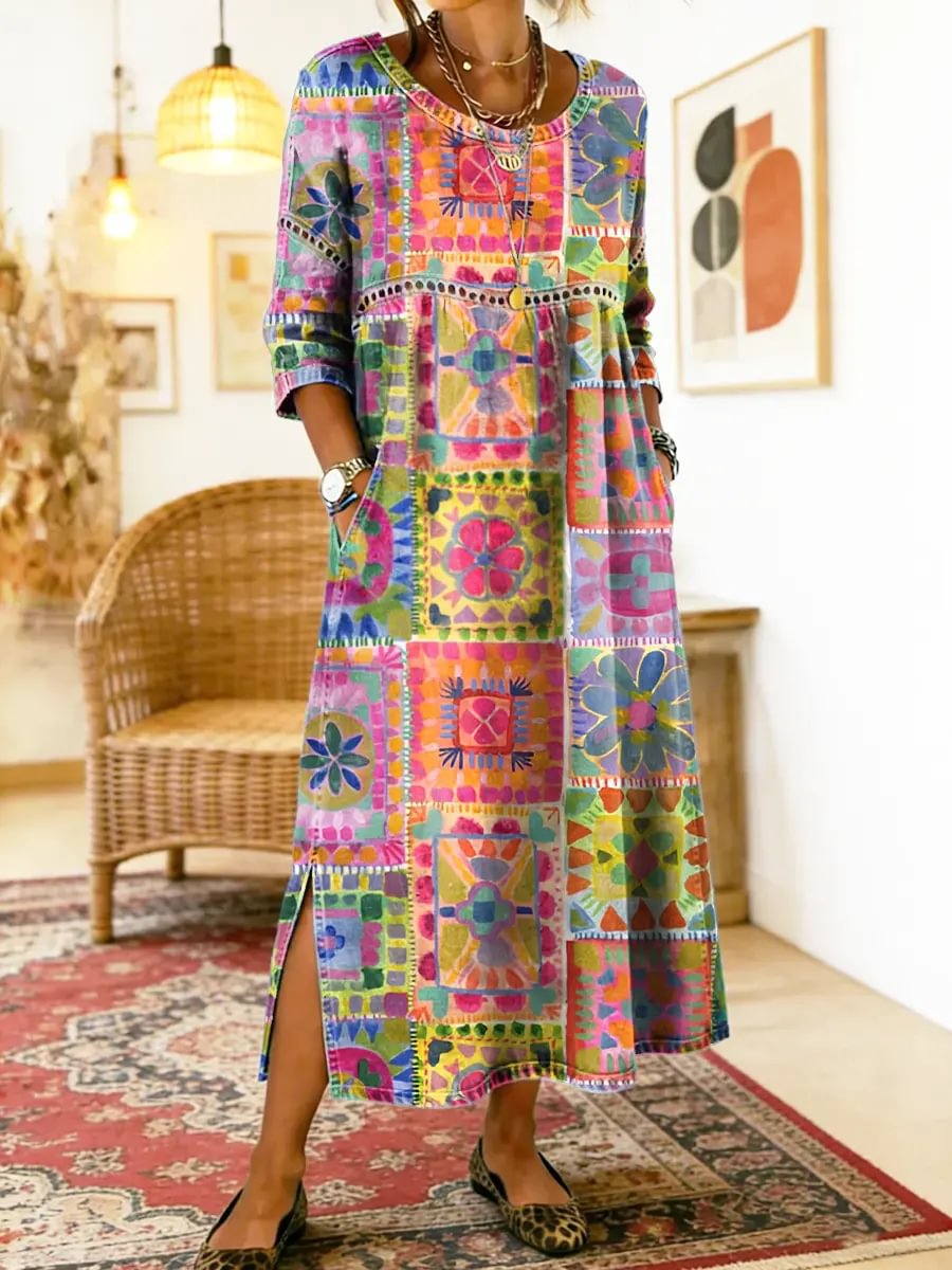 Ivy | Printed Dress